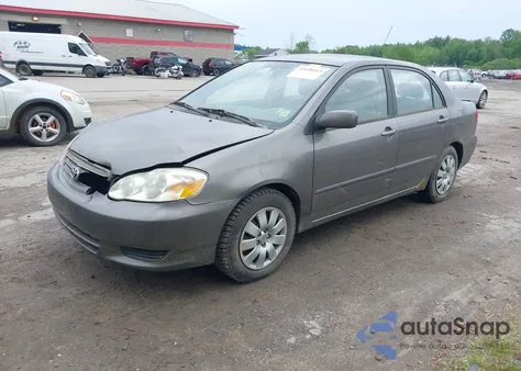 2003 Toyota Corolla Le z USA, uszkodzony, nr VIN 1NXBR32E63Z085007